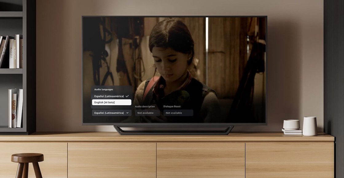 Amazon Prime Video comienza programa piloto de doblaje con IA