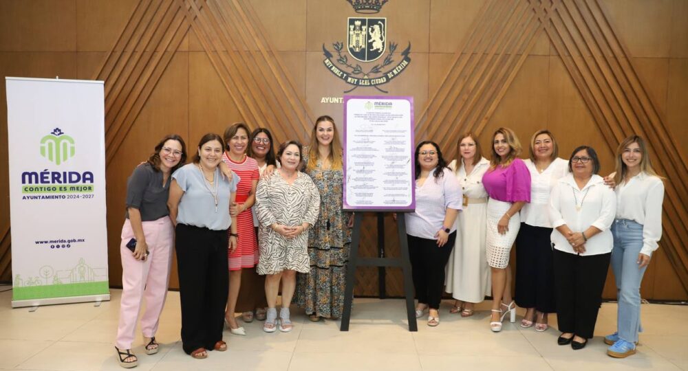 Mérida refuerza su compromiso con la igualdad de género: Cecilia Patrón