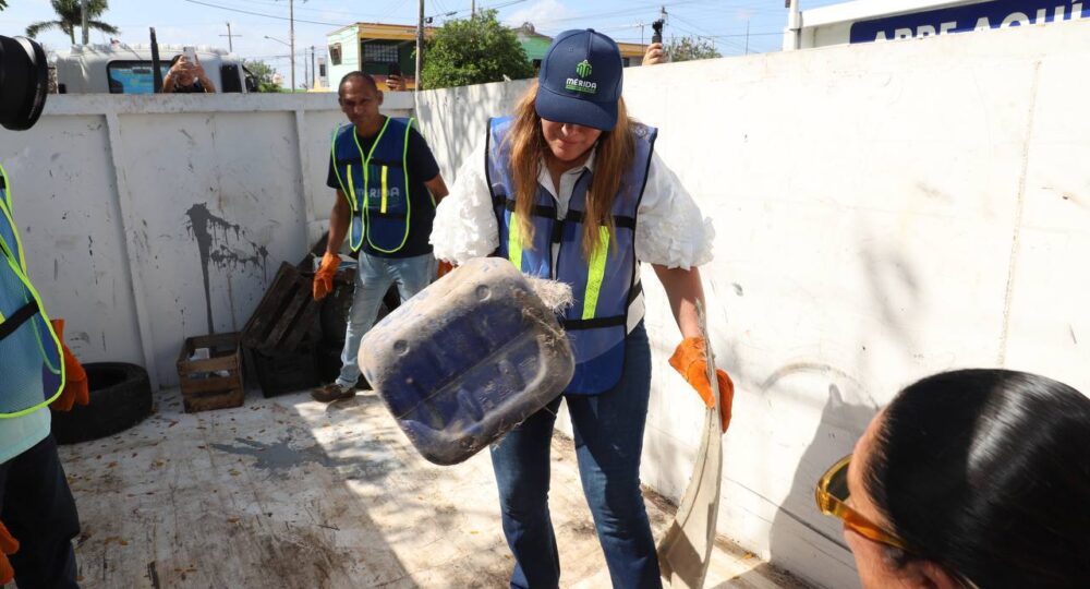 Crece infraestructura y mobiliario para mantener limpia a Mérida