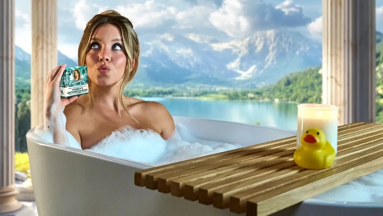 Sydney Sweeney venderá jabones hechos con agua usada de su bañera