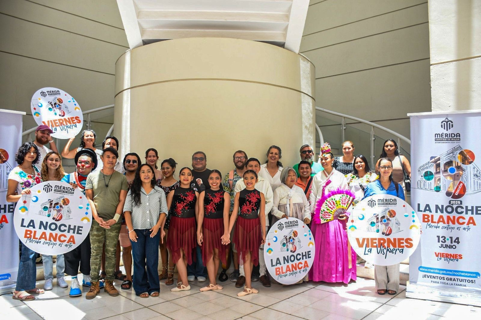 NOCHE BLANCA LLEGARÁ A MAS COLONIAS Y COMISARÍAS DE MÉRIDA