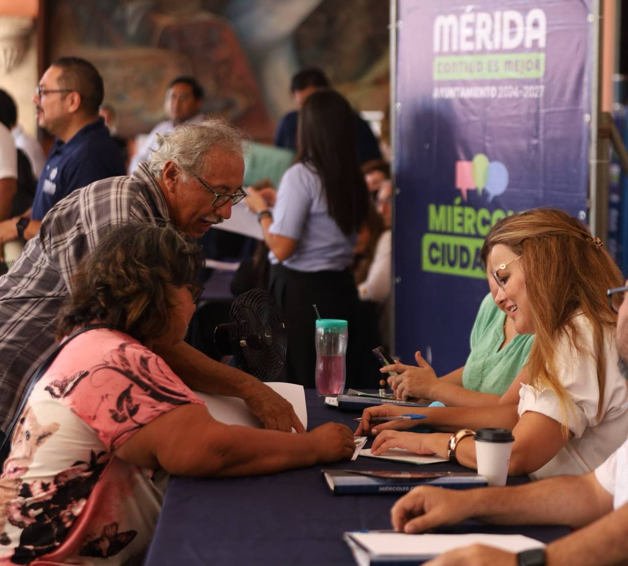 ALCALDESA ATIENDE MÁS DE 200 DEMANDAS EN EL MIERCOLES CIUDADANO