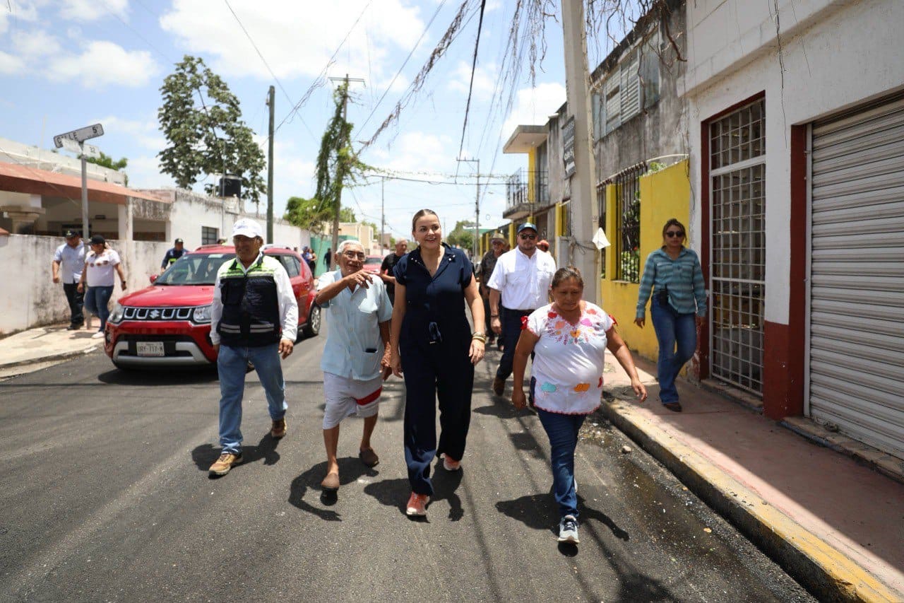SUPERVISAN CALLE POR CALLE EN EL PONIENTE DE MÉRIDA