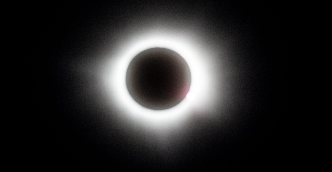 A total solar eclipse is seen in Mazatl·n, Mexico on Monday, April 8, 2024.