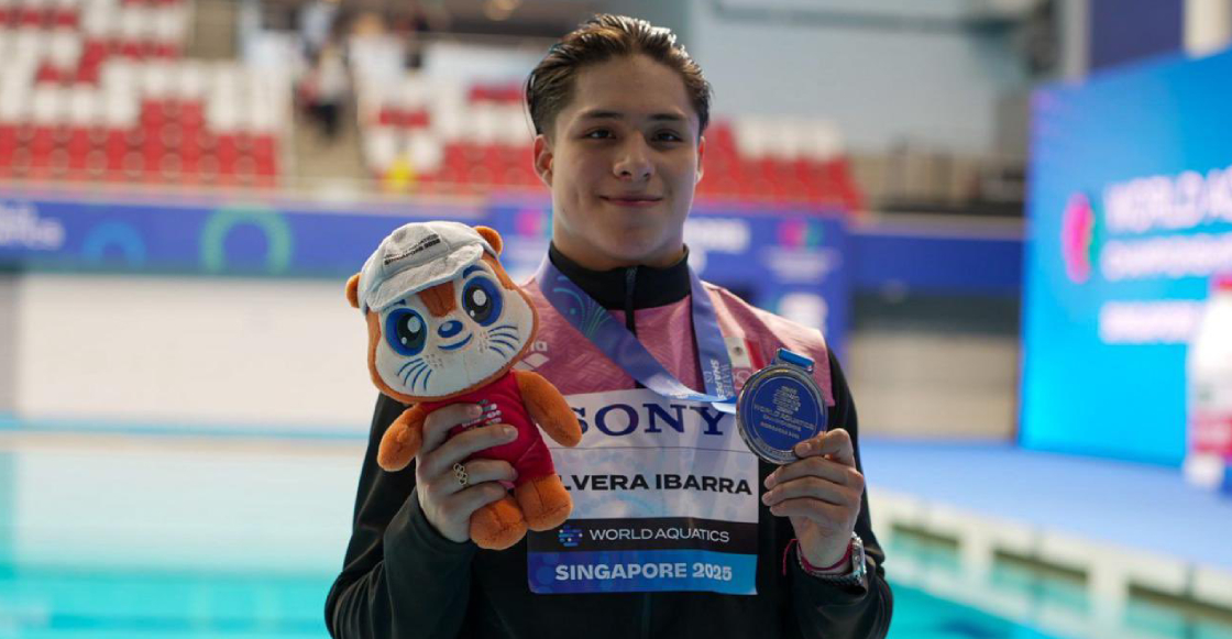 ¡Orgullo mexa! Osmar Olvera consigue plata en Mundial de Singapur