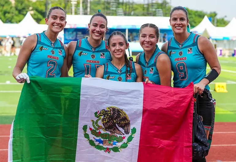 ¡Oro para México! Selección femenil de flag football gana la final en los World Games