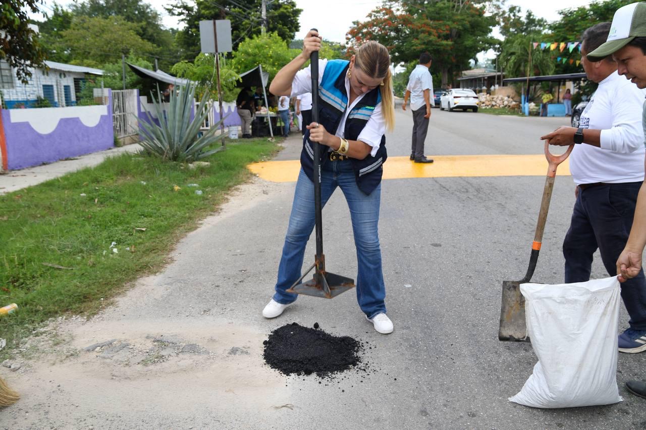 INCREMENTAN LABORES DE BACHEO EN COMISARÍAS DE MÉRIDA