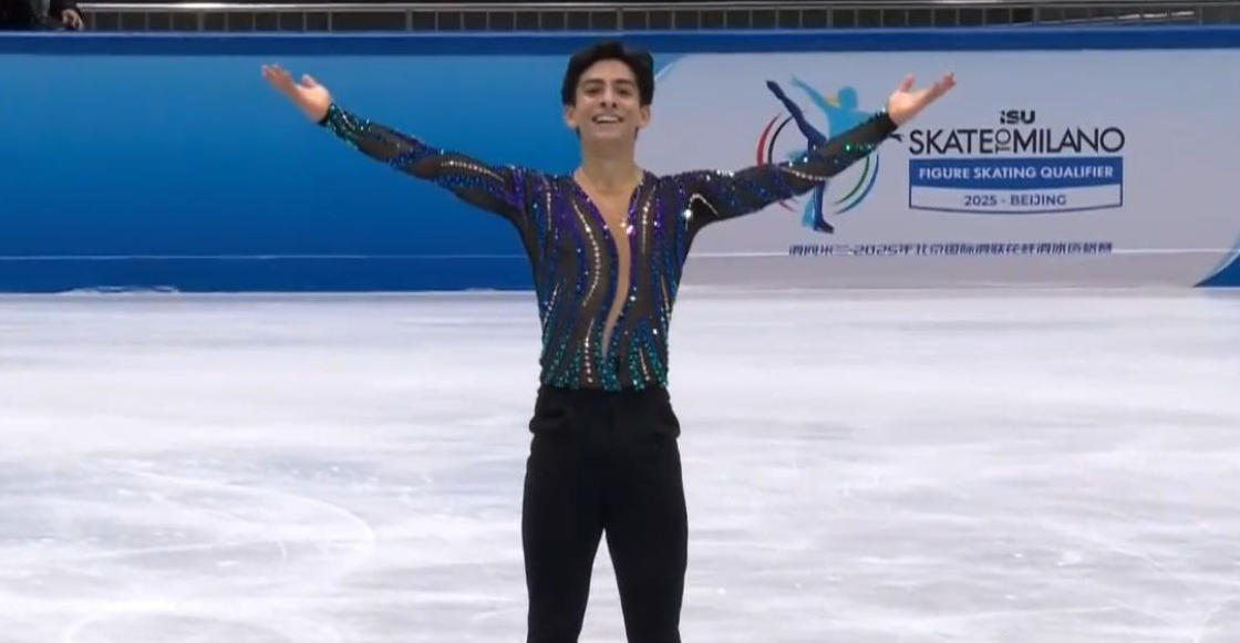 ¡Orgullo mexa! Donovan Carrillo clasifica a sus segundos Juegos Olímpicos de Invierno