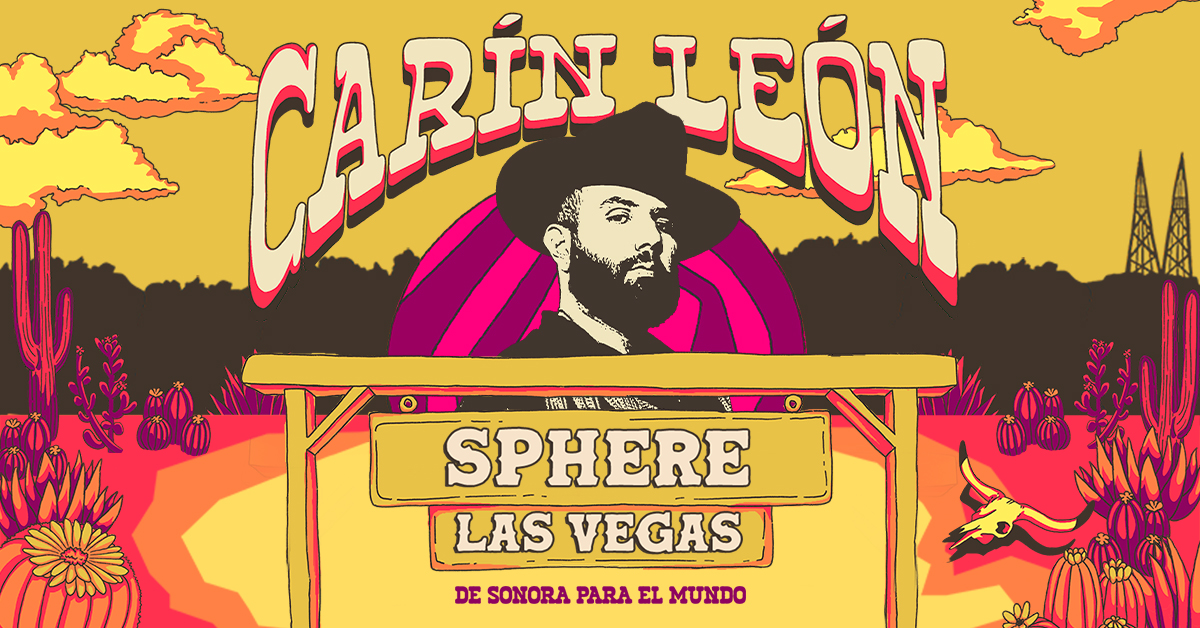 ¡Orgullo nacional! Carin León es el primer mexicano en anunciar una residencia en The Sphere de Las Vegas