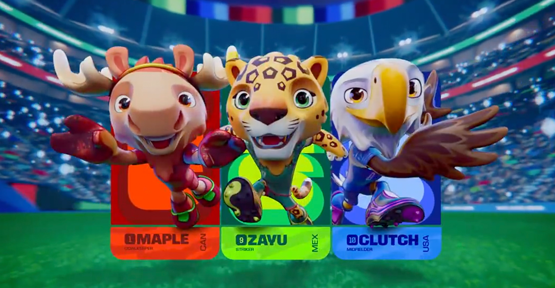 Ellos son Zayu, Maple y Clutch las mascotas del Mundial 2026: ¿Qué son y qué significan los nombres?