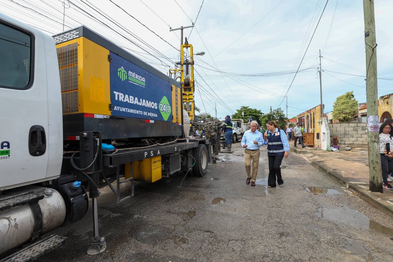 INTENSIFICAN LABORAS EN ZONAS AFECTADAS POR LLUVIAS
