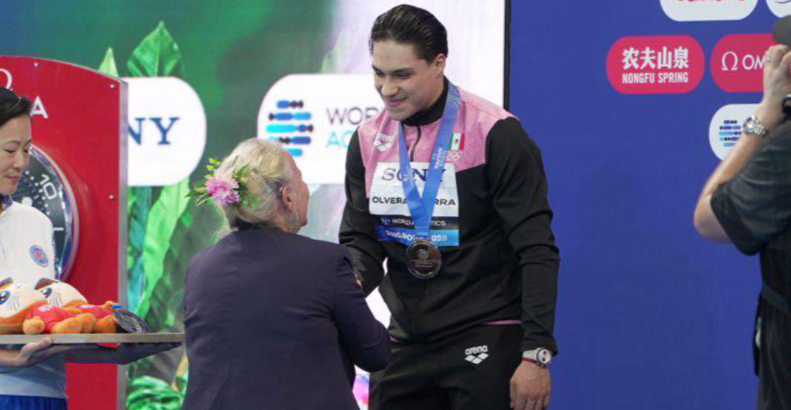Y merece ganar: Osmar Olvera es nominado a “Atleta del año” por World Aquatics