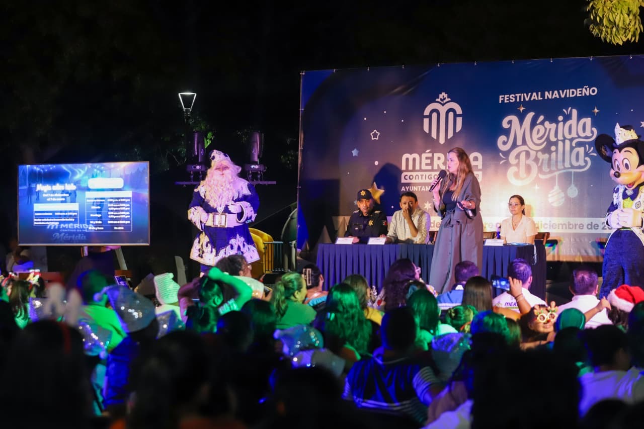 MÉRIDA BRILLA, FESTIVAL NAVIDEÑO
