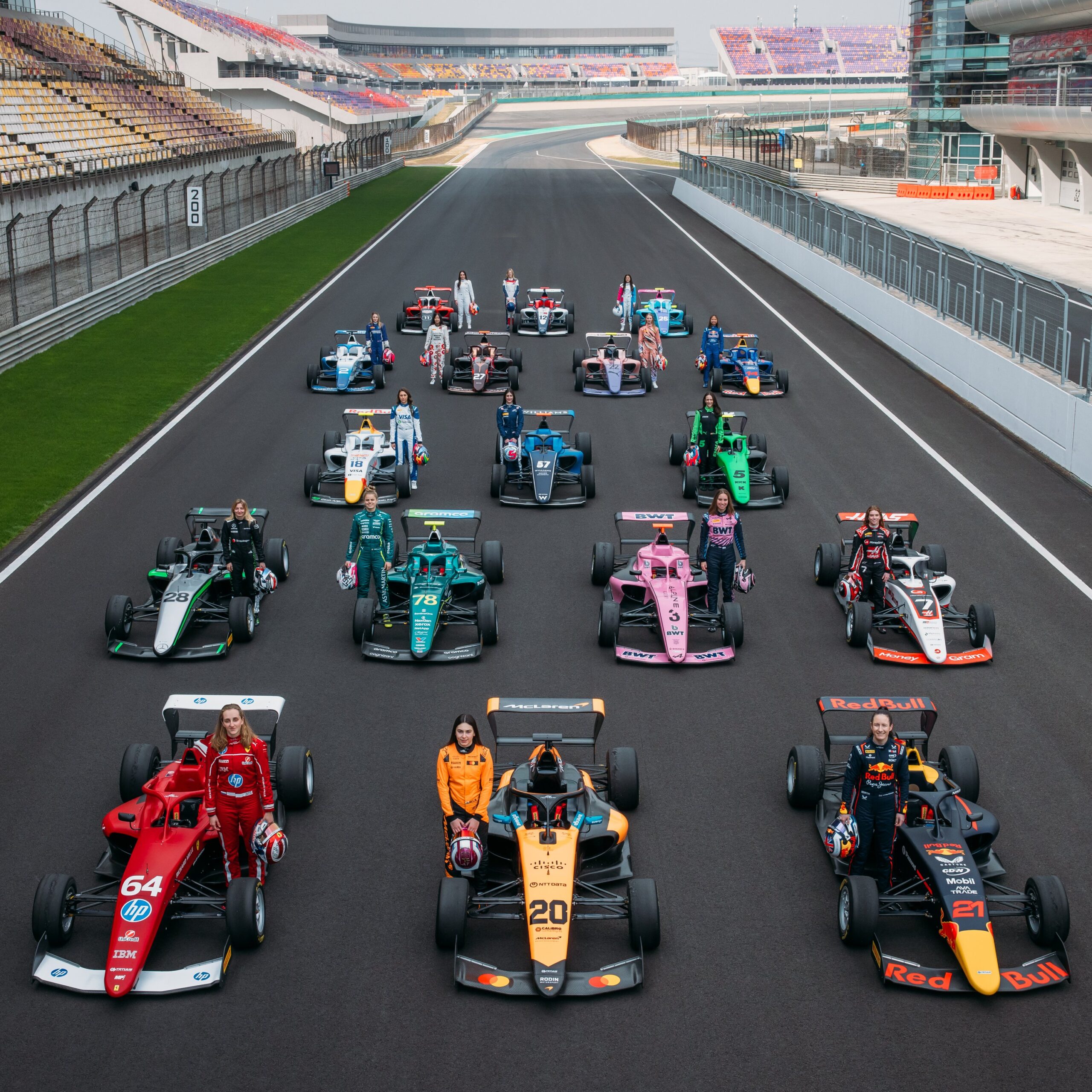 Las 7 pilotos que dejan F1 Academy en el GP de Las Vegas