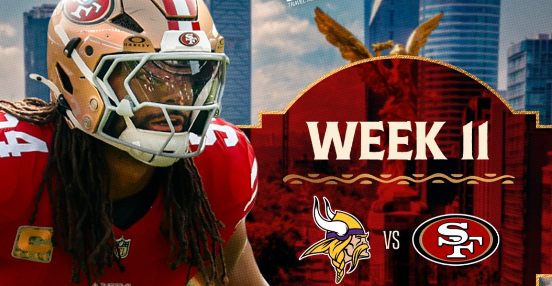 Confirmado: San Francisco 49ers enfrentará a Minnesota Vikings en México