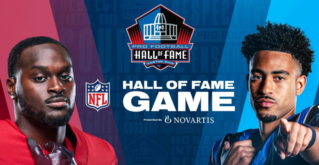 ¡Regresa la NFL! ¿Dónde ver gratis el Juego del Salón de la Fama Panthers vs Cardinals?