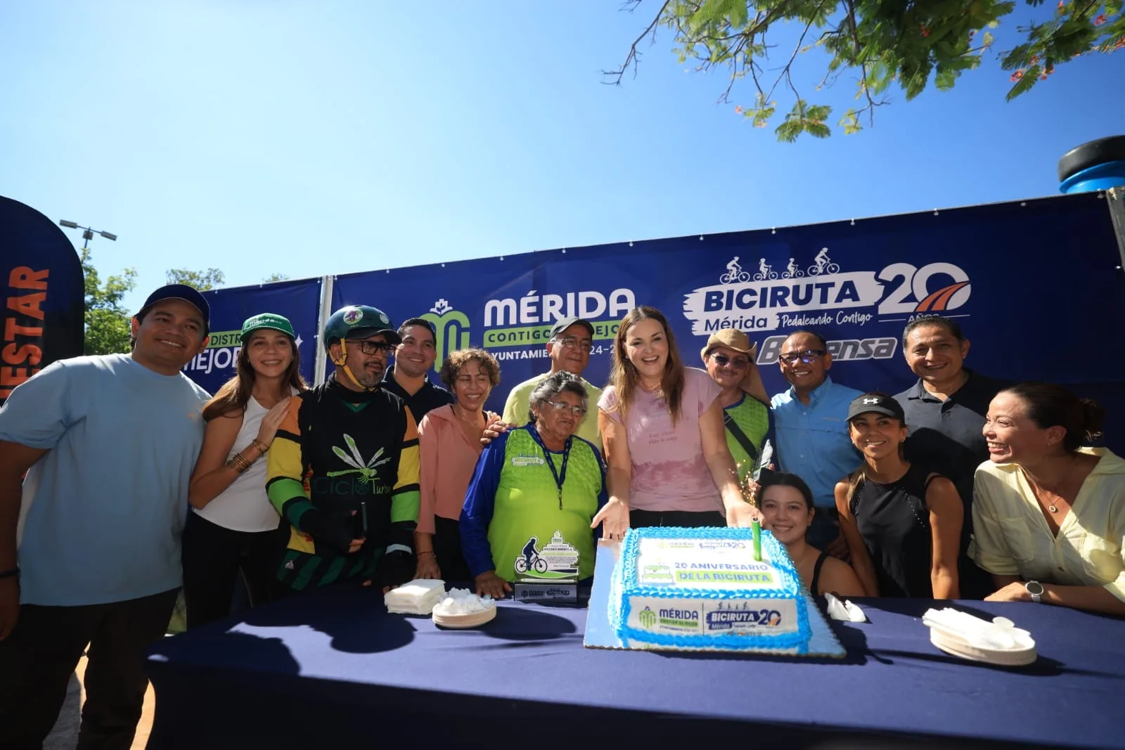 BICI RUTA CUMPLIÓ 20 AÑOS