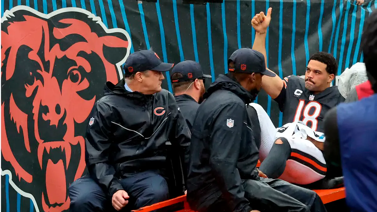 ¿Qué le pasó a Caleb Williams y cuánto tiempo estará fuera con los Chicago Bears?