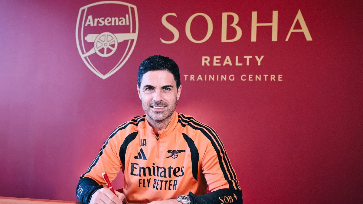 Arsenal renueva a Mikel Arteta hasta el 2030: “Es un privilegio comprometer mi futuro con el club”